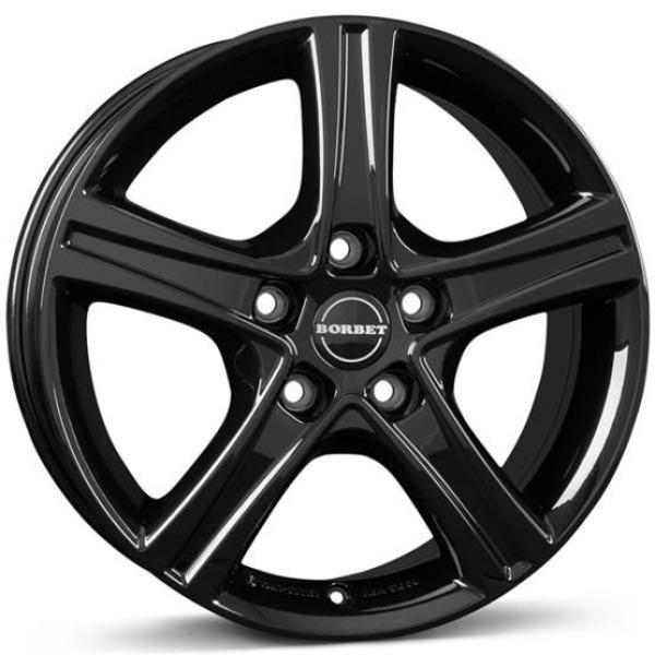Llanta Borbet CWD BG-Black Glossy 6.5x16" 5x112 ET52 CB66.5