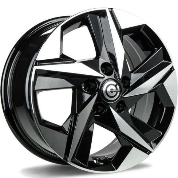 Llanta Carbonado Kyoto BFP-Black Front Polished 6.5x16" 5x114.3 ET40 CB73.1