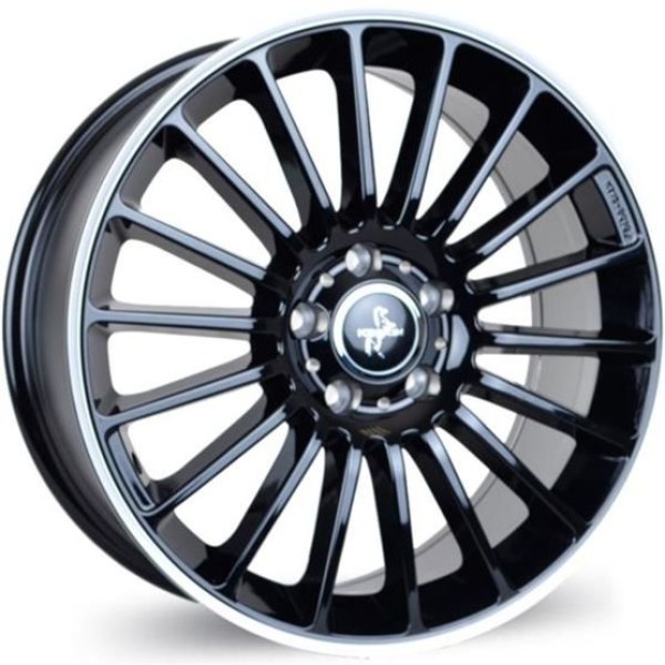 Llanta Keskin Tuning KT15 BLP-Black lip polish 8.5x19" 5x120 ET35 CB72.6