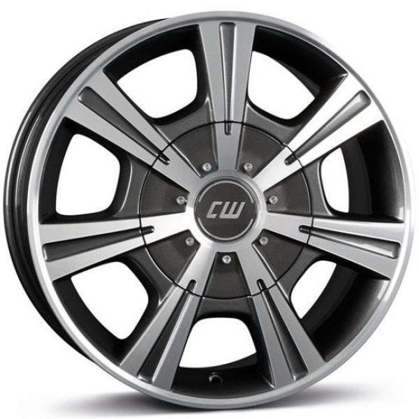 Llanta Borbet CH MAGP-Mistral anthracite glossy polished 7.5x17" 5x130 ET63 CB78.1