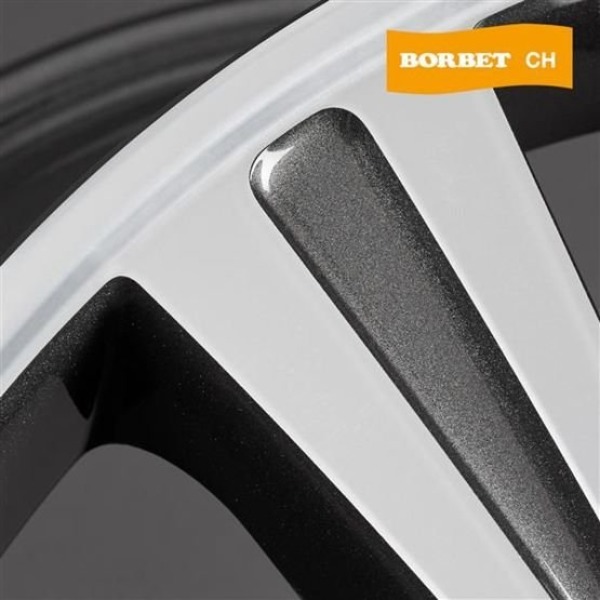Llanta Borbet CH MAGP-Mistral anthracite glossy polished 7.5x17" 5x130 ET63 CB78.1 - Image 3