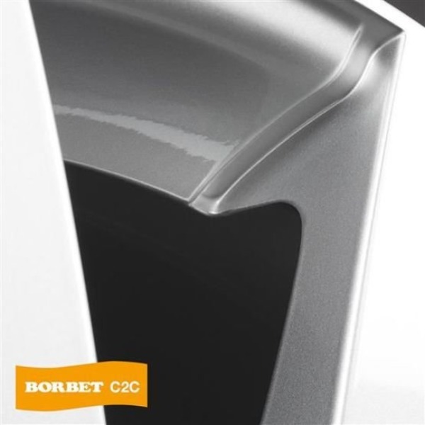 Llanta Borbet C2C BS-brilliant silver 8.0x18" 5x114.3 ET50 CB72.6 - Image 3