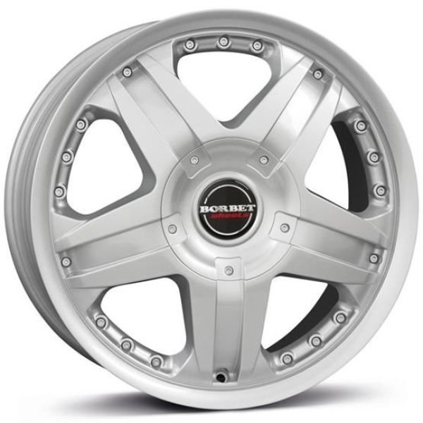 Llanta Borbet CWB CS-Crystal silver 8.0x18" 5x120 ET45 CB72.6