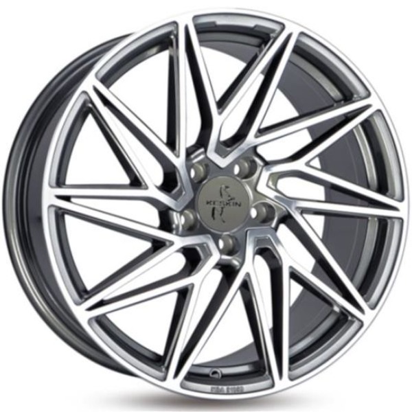 Llanta Keskin Tuning KT20 PFP-Palladium front polish 8.0x18" 5x114.3 ET40 CB72.6