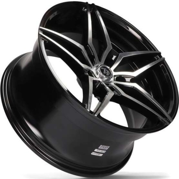 Llanta Seventy9 Wheels SV-A BFP-Black Front Polished 8.0x18" 5x114.3 ET40 CB73.1 - Image 4