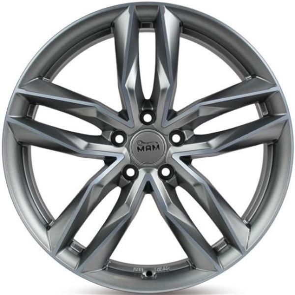 Llanta MAM RS3 MPFP-Matt palladium front polish 8.5x20" 5x112 ET45 CB66.5 - Image 2