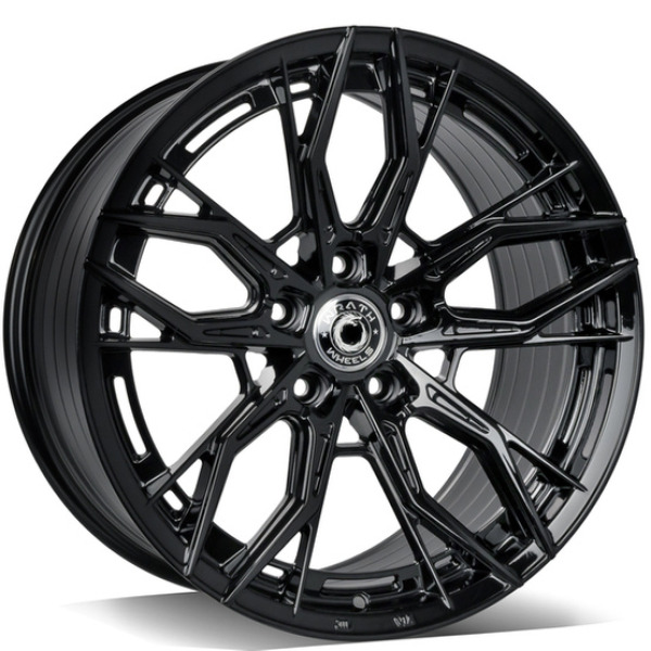 Llanta Wrath Wheels WF-15 BLK-Black Glossy 8.0x18" 5x112 ET38 CB73.1