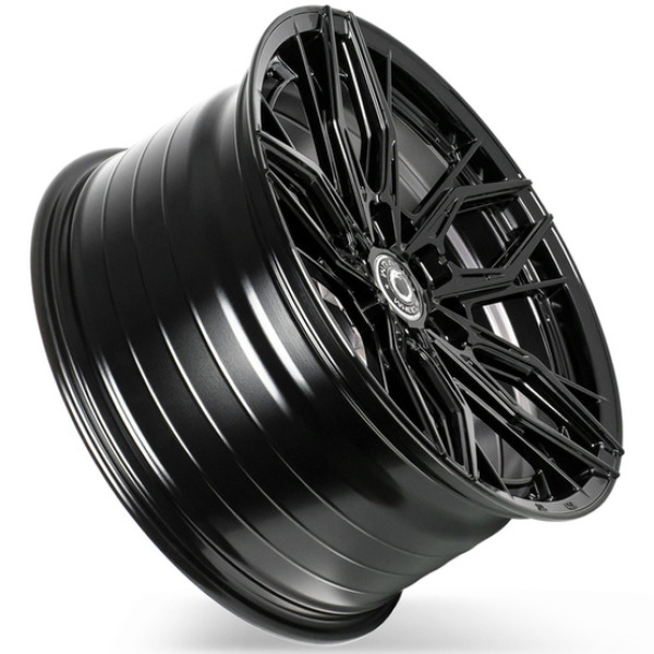 Llanta Wrath Wheels WF-15 BLK-Black Glossy 8.0x18" 5x112 ET38 CB73.1 - Image 2