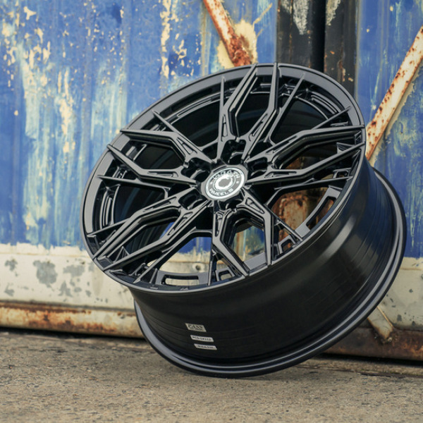 Llanta Wrath Wheels WF-15 BLK-Black Glossy 8.0x18" 5x112 ET38 CB73.1 - Image 3