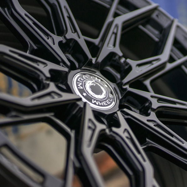 Llanta Wrath Wheels WF-15 BLK-Black Glossy 8.0x18" 5x112 ET38 CB73.1 - Image 4