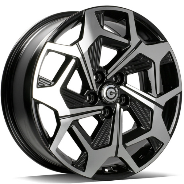 Llanta Carbonado Bullet BFP-Black Front Polished 7.0x19" 5x114.3 ET49 CB73.1