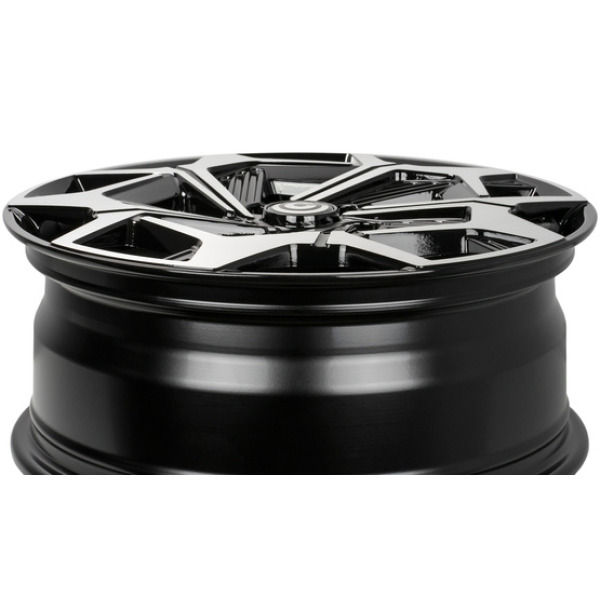Llanta Carbonado Bullet BFP-Black Front Polished 7.0x19" 5x114.3 ET49 CB73.1 - Image 2
