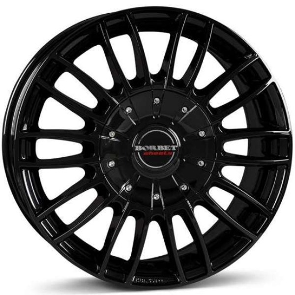 Llanta Borbet CW3 BG -Black Glossy 7.5x18" 5x120 ET35 CB72.6