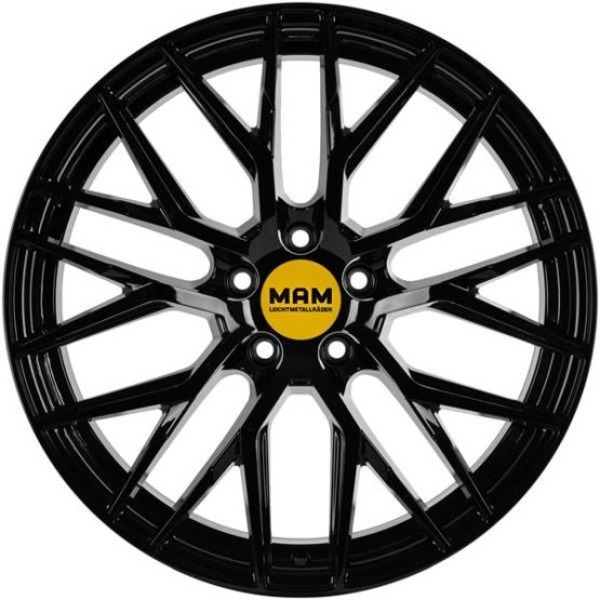 Llanta MAM RS4 BP-Black painted 8.5x20" 5x112 ET45 CB72.6 - Image 2