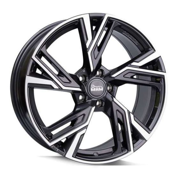 Llanta MAM RS5 PFP-Palladium front polish 8.5x19" 5x114.3 ET40 CB72.6