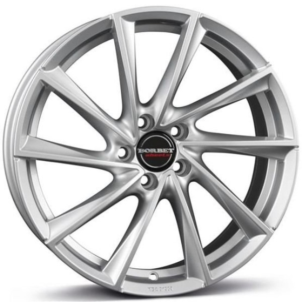Llanta Borbet VTX BS-brilliant silver 8.0x18" 5x112 ET48 CB66.5