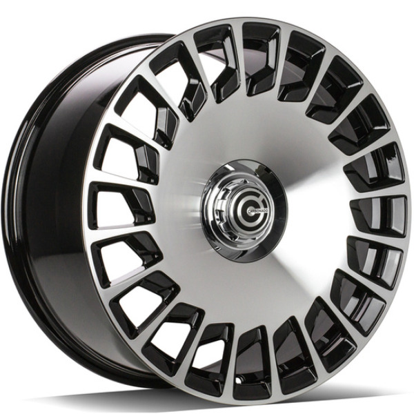 Llanta Carbonado Rebellion BFP-Black Front Polished 9.5x19" 5x112 ET40 CB66.5