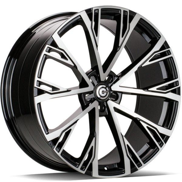 Llanta Carbonado Star BFP-Black Front Polished 8.5x19" 5x112 ET35 CB66.5