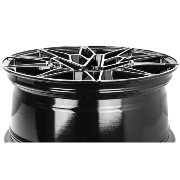 Llanta Carbonado Solid BFP-Black Front Polished 8.0x18" 5x112 ET30 CB66.5 - Image 3