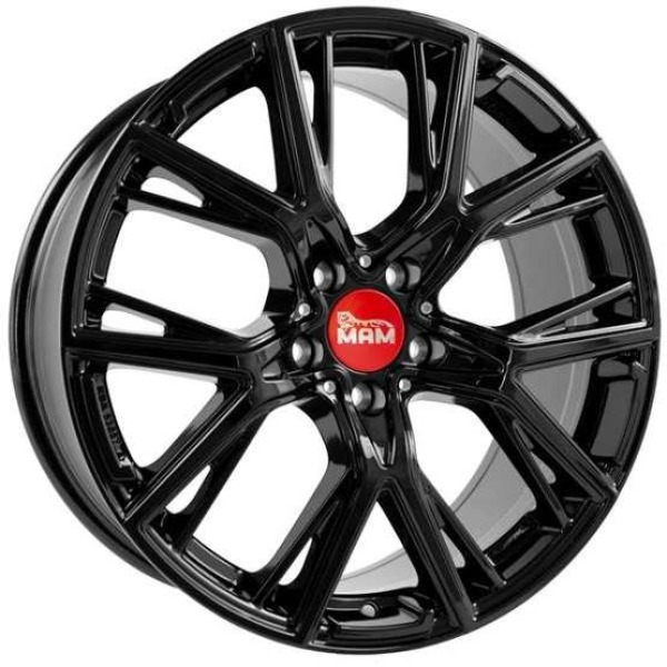 Llanta MAM B4 BP-Black painted 8.5x19" 5x120 ET50 CB65.1