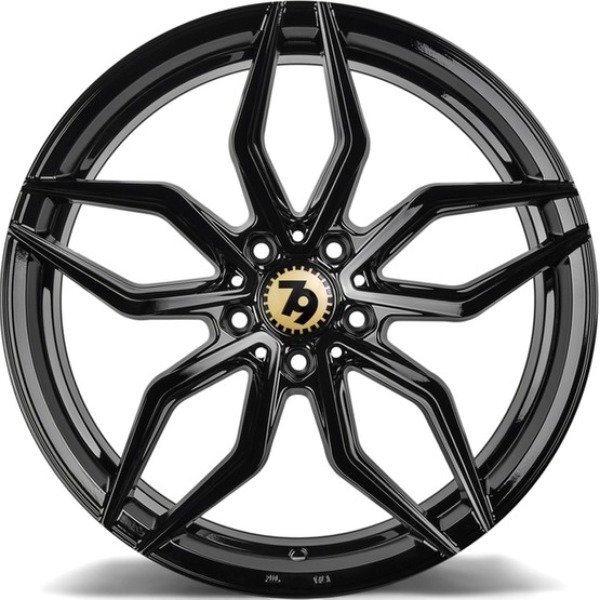 Llanta Seventy9 Wheels SCF-D BG-Black Glossy 9.5x19" 5x112 ET40 CB66.5 - Image 4