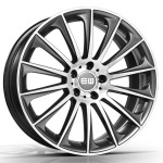 Llanta Elite Wheels EW02 Anthracite Polished 7.5x17" 5x112 ET35 CB66.6