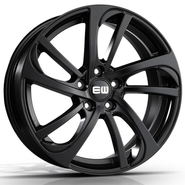 Llanta Elite Wheels EW03 Black 7.5x17" 5x108 ET42 CB67.1