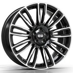 Llanta Elite Wheels EW07 Black Polished 8.5x19" 5x120 ET45 CB72.6