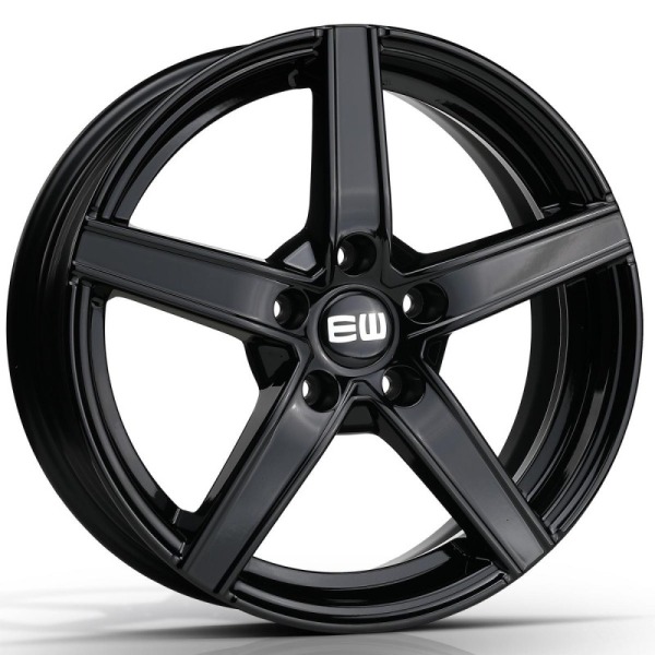 Llanta Elite Wheels EW12 Black 7.0x17" 5x114.3 ET50 CB67.1