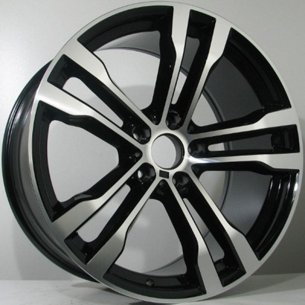 Llanta ST Wheels Faber Black Polished 11.0x20" 5x120 ET37 CB74.1