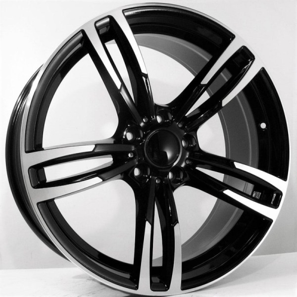 Llanta ST Wheels Flex Black Polished 9.5x20" 5x120 ET38 CB72.6
