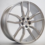 Llanta Forzza SIGMA Silver Polished 10.5x20" 5x112 ET40 CB66.26