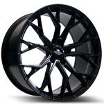 Llanta Forzza TITAN Satin Black 9.0x21" 5x120 ET32 CB72.56