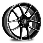 Llanta Fox Racing FX5 Black Polished 8.0x18" 5x114.3 ET42 CB73.1