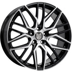 Llanta Fox Racing BMA Black Polished 7.0x17" 5x108 ET38 CB73.1