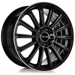 Llanta Avus AC-M07 Black Lip Polished 8.0x18" 5x112 ET35 CB66.6