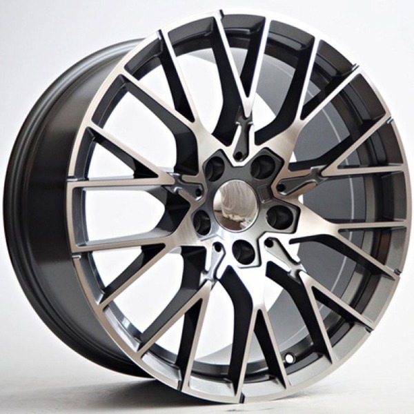 Llanta ST Wheels Mars Anthracite Polished 8.0x18" 5x120 ET38 CB72.6