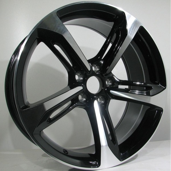 Llanta ST Wheels Odi Black Polished 8.5x20" 5x112 ET40 CB66.6