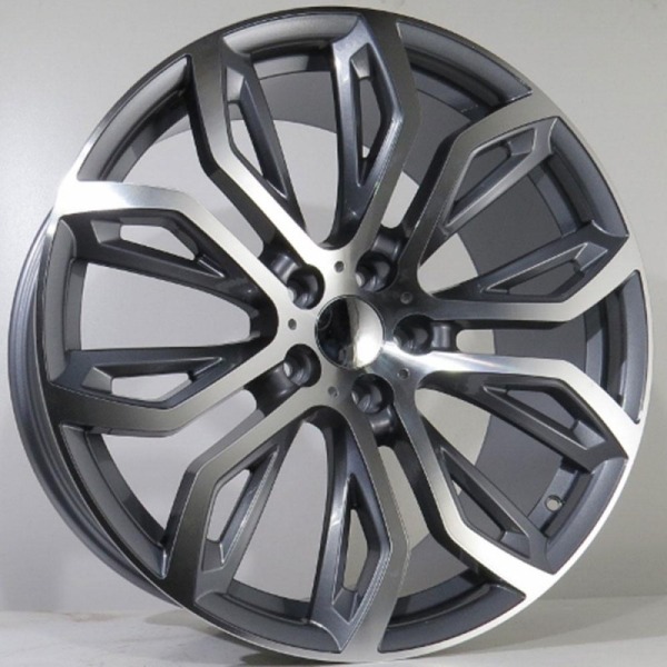Llanta ST Wheels Puaro Anthracite Polished 10.0x22" 5x120 ET40 CB74.1