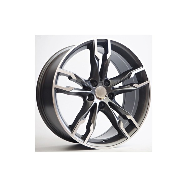 Llanta ST Wheels Grip Grey Face Machined 8.5x19" 5x112 ET25 CB66.56