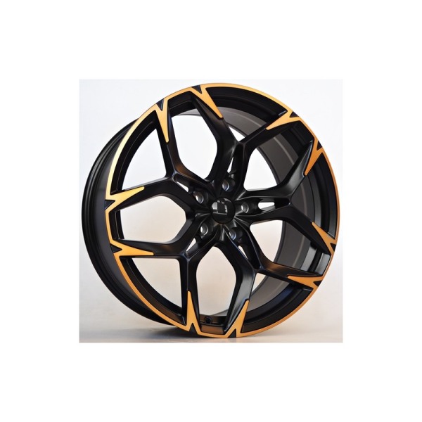 Llanta ST Wheels OLIVER Satin Black+Machined Spoke+Bronze Brushing 8.5x19" 5x112 ET43 CB57.10