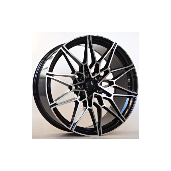 Llanta ST Wheels VENUS Black Face Machined 9.5x20" 5x112 ET38 CB66.60
