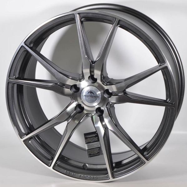 Llanta Forzza ULTRA Anthracite Polished 10.0x20" 5x112 ET40 CB66.6