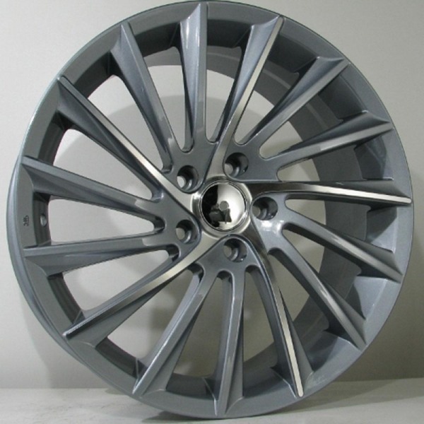 Llanta ST Wheels Villar Anthracite Polished 7.5x17" 5x110 ET30 CB65.1