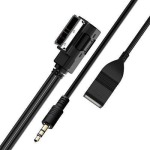 Shadow Cable AMI con Jack 3,5 y cargador USB • CABAMIUSB-JACK3.5