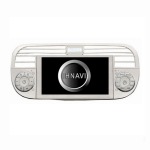 Ihnavi Navegador 6.2" para Fiat 500 Color Blanco. Brilliant 500 – A11, 4 Core, 2+16, CP&AA
