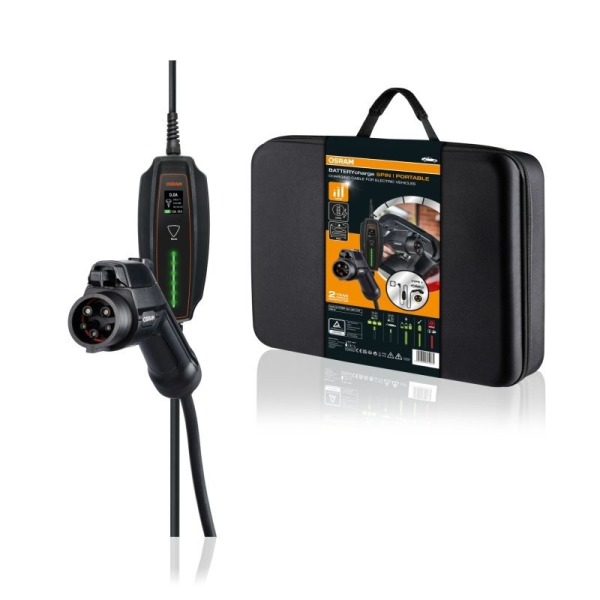 Cargador portátil batería vehículo eléctrico 7 PIN Osram