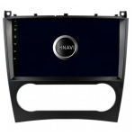 Ihnavi Navegador 9'' para Mercedes C CLC W203 Restyling. Excellent 600 – A12, 8 Core, 8+128, SIM 4G