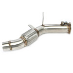 Tubo de escape TA Technix / Tubo de sustitución de partículas de hollín diésel apto para BMW Serie 5 E60/E61 520d - Código de motor M47N2 (06BM029)