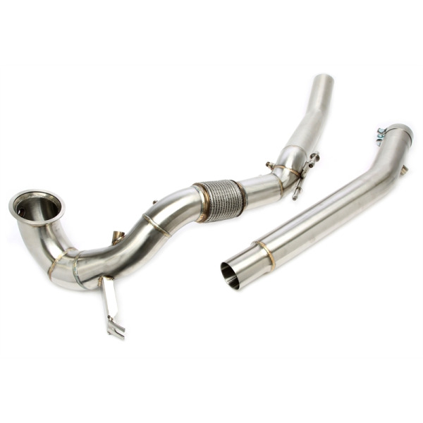 TA Technix downpipe without catalytic converter with OPF/2-pieces fits for Audi / Seat / Skoda / VW - MQB EA888/ Generation 4